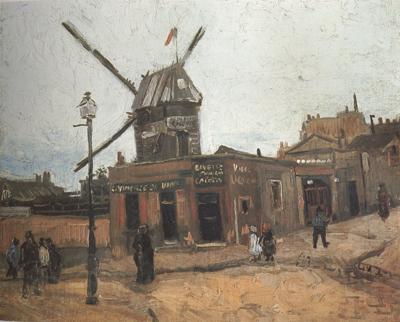 Vincent Van Gogh Le Moulin de la Galette (nn04)